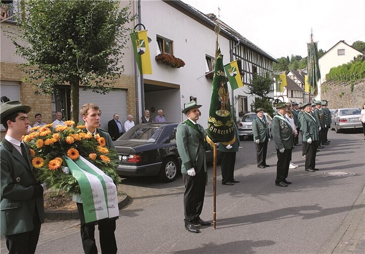 Bevor die Feierlichkeiten ihren Lauf nahmen, wurde der Verstorbenen gedacht.