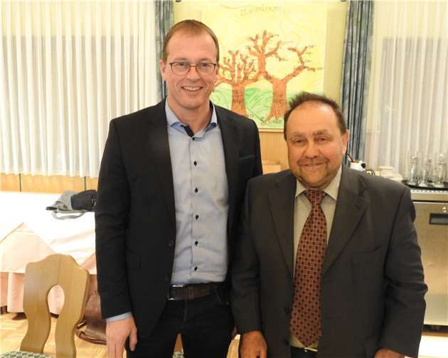 Bewährtes Stellvertreterduo im Abwasserverband „Oberes Nettetal“ Bürgermeister Alfred Schomisch (rechts) und Bürgermeister Jörg Lempertz. Foto: privat