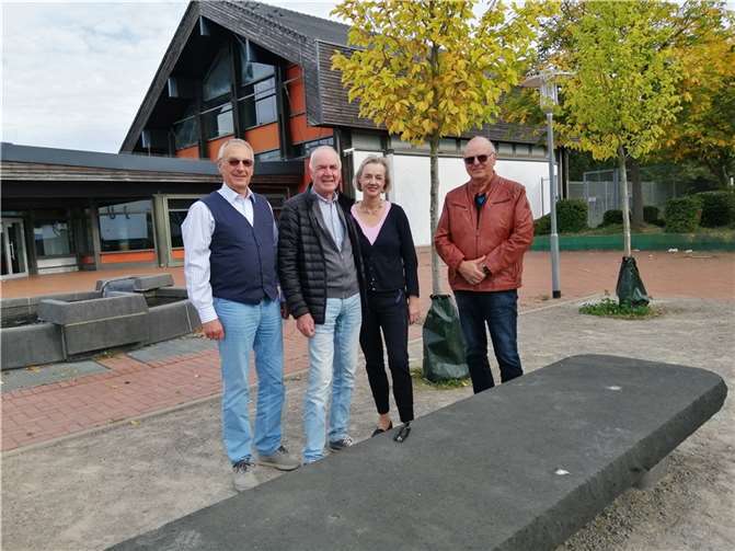 Bewährtes Vorstandsteam (von links): Karl-Heinz Seidel, Reinhold Poloczek, Ariane Stech und Helmut Hösl. Foto: privat