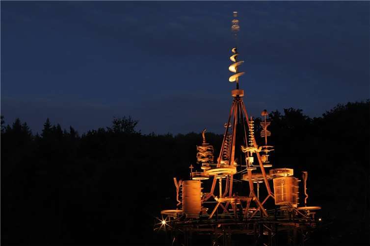 Bewegendes nach Sonnenuntergang . Foto: Tania Beilfuß