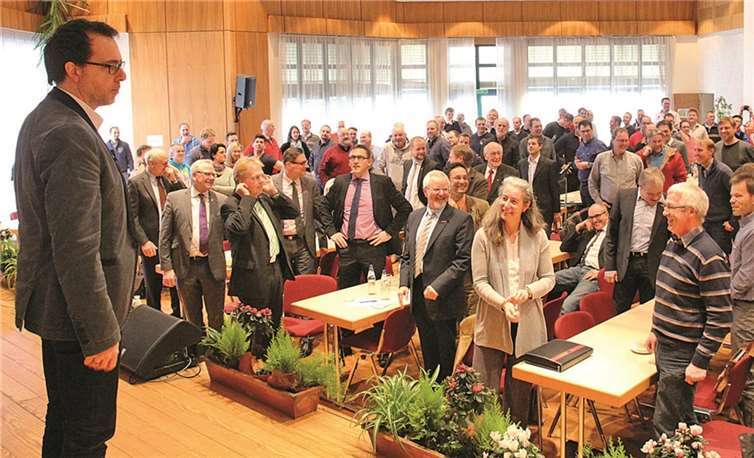 Bewegte die Teilnehmer der Mayener Meisterwoche im doppelten Sinne: Unternehmensberater Stefan Hagen, bekannt aus der Fernsehserie „Hagen hilft“. Vierling