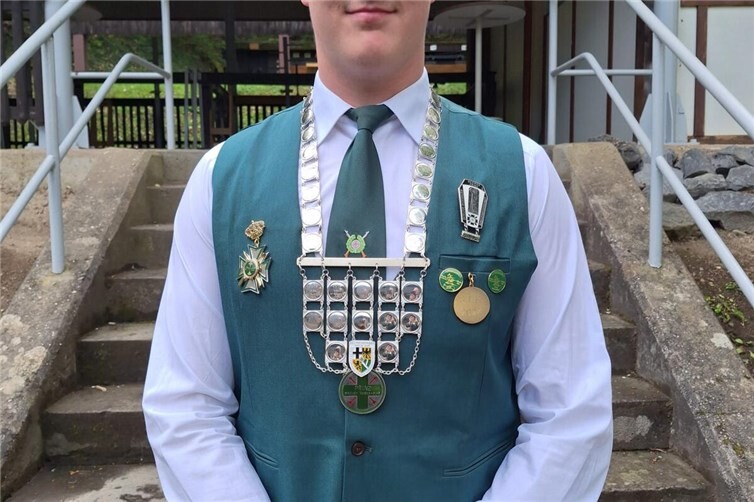 Bezirksjungschützenprinz (sportl.)  Nico Schmitz (St. Matthias Brohl)