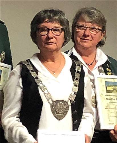 Bezirkskönigin Vera Hartmann.Foto: privat