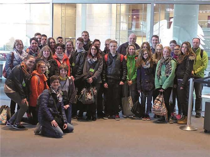 Bibel-Banger erlebten die quirlige und lebendige Stadt Berlin. privat