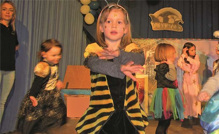 Bienen, Elfen und Prinzessinnen schwebten in Sayn über die Bühne. PS