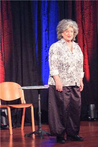 Biggi Wanninger zeigte all ihre Facetten.  Foto: Dr. Markus Behnke