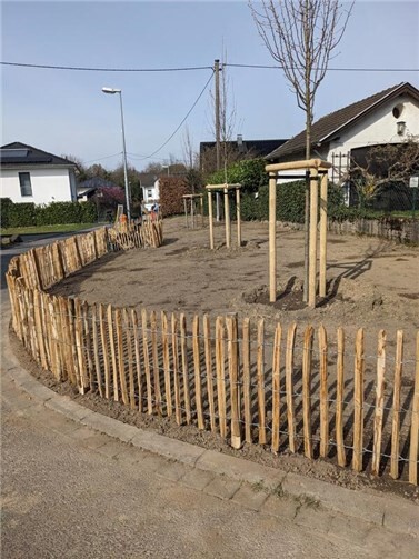 400 Quadratmeter ökologisch wertvolle Grünfläche angelegt 