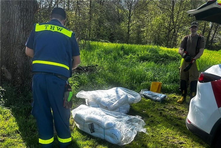 17.04.: Umweltgefahr: Diesel in Krufter Bach und Nette 