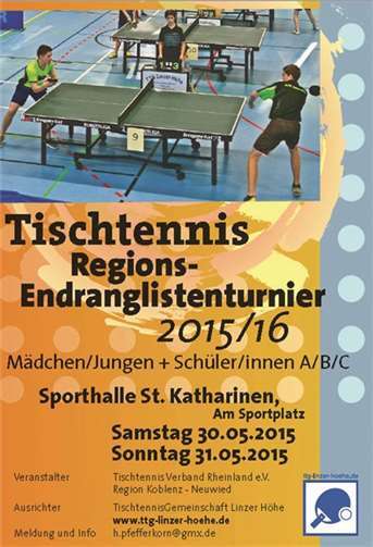 Einladung zum Tischtennis