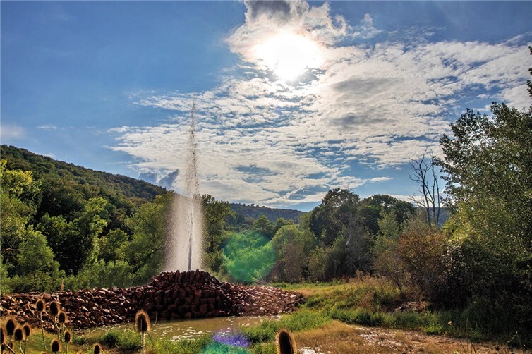 Gysir-Expedition in Andernach 