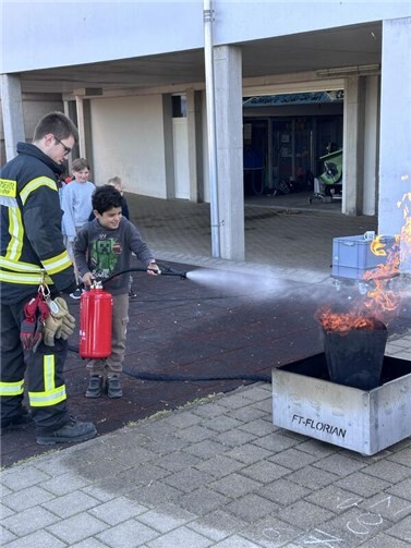 Feuer und Flamme für Sicherheit 