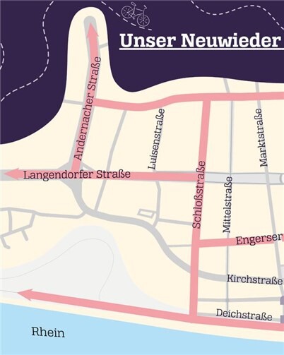 Neuwied: Radfahren in Teilen der Fußgängerzone künftig erlaubt 