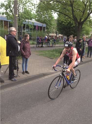 Triathlon-Team startete beim City-Triathlon 