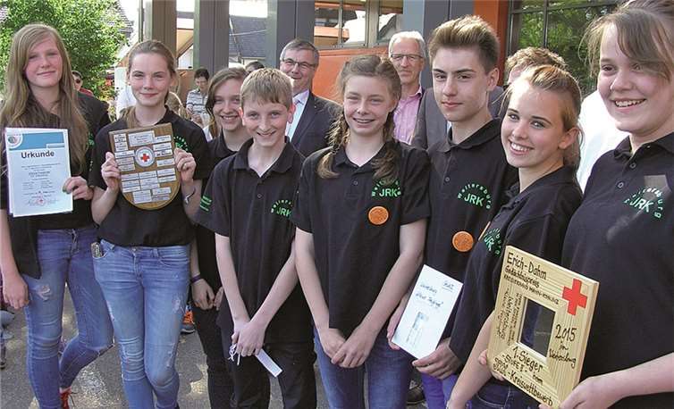 Der Nachwuchs sammelte fleißig Punkte  