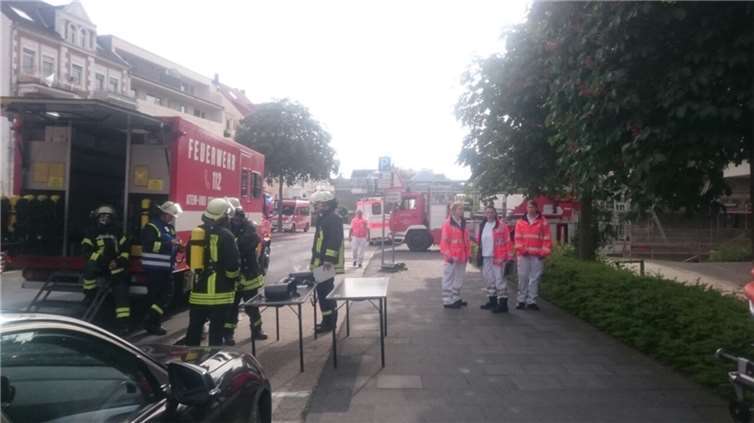 Küchenbrand in Seniorenpark 