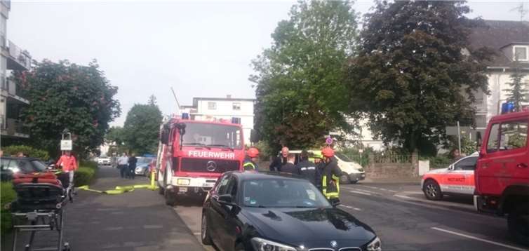 Küchenbrand in Seniorenpark 