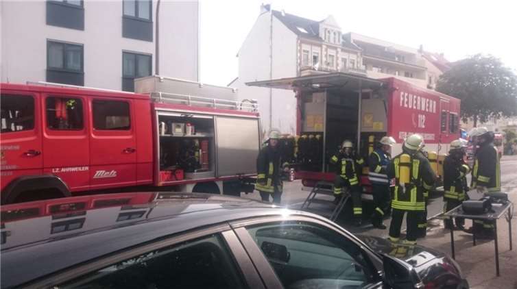 Küchenbrand in Seniorenpark 