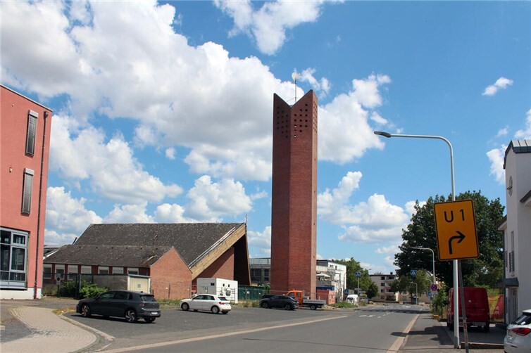Als Erinnerung ein Ziegelstein vom Turm 