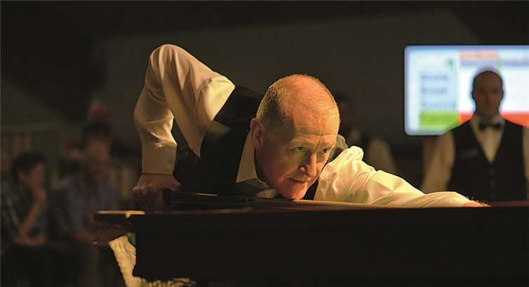 Snooker-Weltmeister Mark Selby und Legende Steve Davis begeisterten 