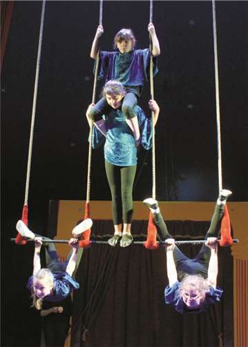 Kleine Stars in der Manege ganz groß 