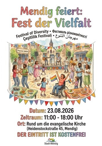 Fest der Vielfalt in Mendig – Gemeinsam feiern, begegnen und Vielfalt erleben