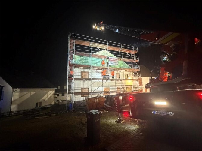 19.08.: Unwetter sorgt für zahlreiche Einsätze der Feuerwehr  