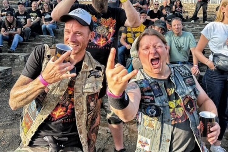Judas Priest spielte auf der Loreley 
