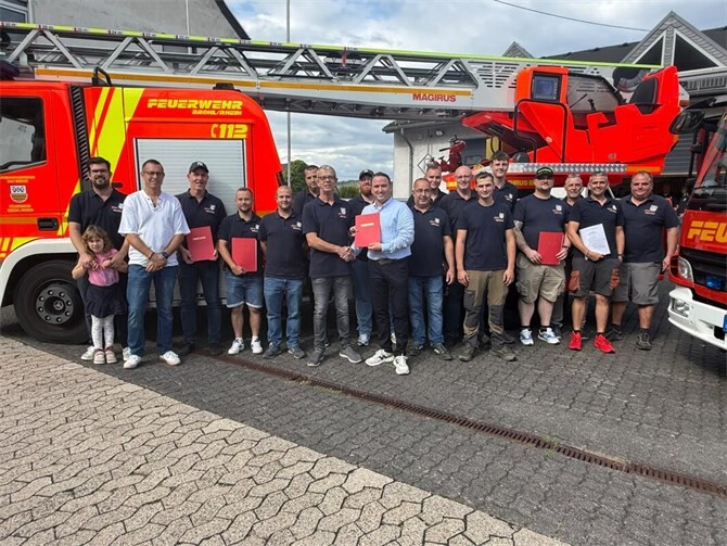 Sommerfest der Feuerwehr Brohl steht im Zeichen von Engagement und Einsatzbereitschaft 
