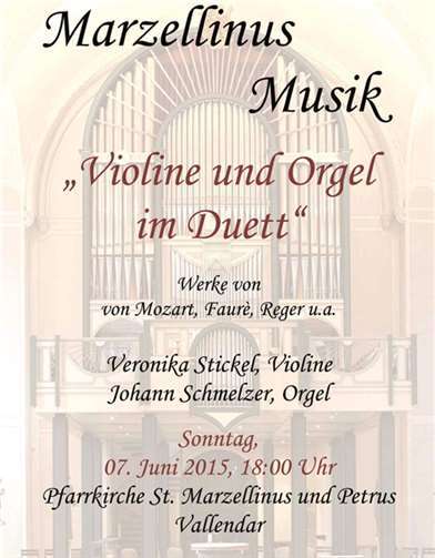 Konzert für Violine und Orgel 