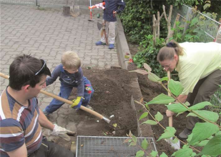 Jiepie, bei uns entstand ein Weidentipi!