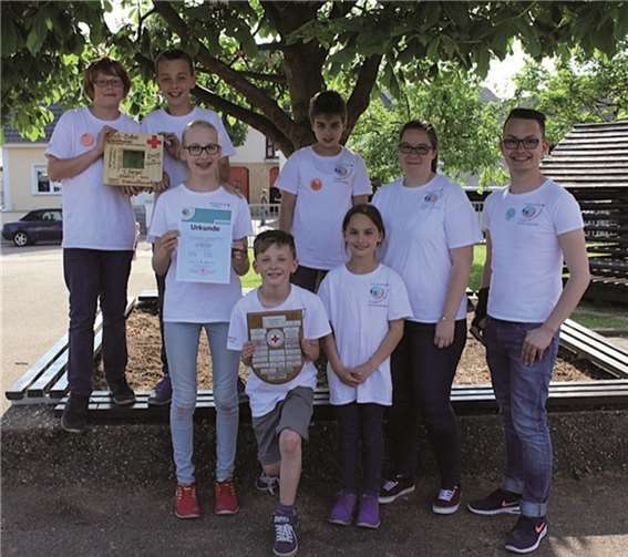Jugendrotkreuz nahm erfolgreich am Kreiswettbewerb in Weitersburg teil