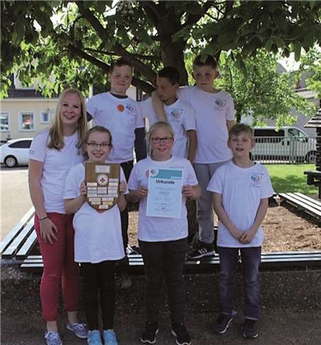 Jugendrotkreuz nahm erfolgreich am Kreiswettbewerb in Weitersburg teil 