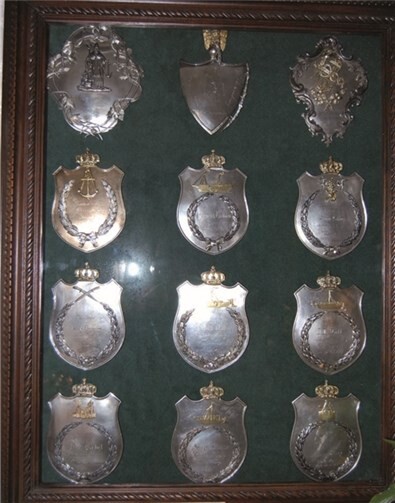 Zum Jubiläum wird das Schützensilber ausgestellt 