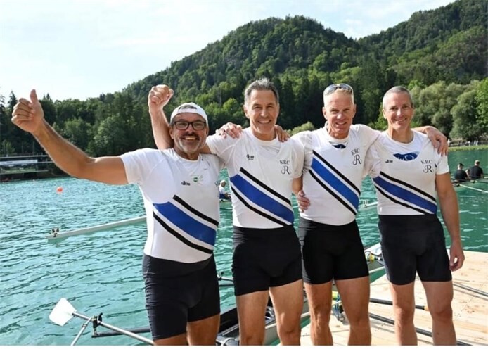 Goldmedaillen-Regen bei der 52. World Rowing Masters Regatta 