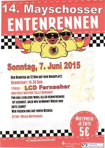 Mayschoßer Entenrennen