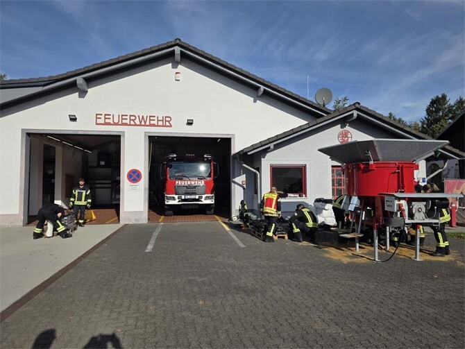 Feuerwehr beteiligt sich am Landesübungstag Rheinland-Pfalz 