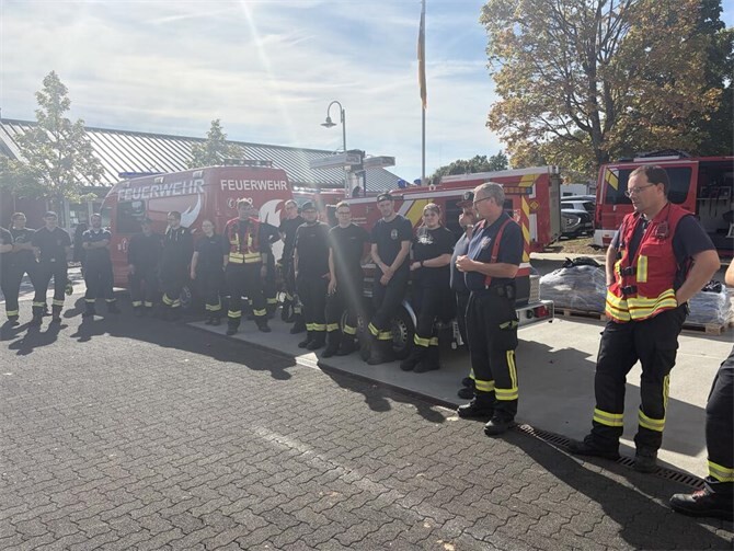 Feuerwehr beteiligt sich am Landesübungstag Rheinland-Pfalz 