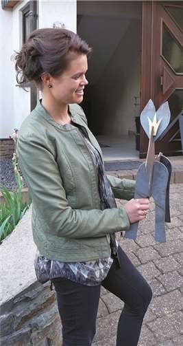 Neue Stele für die Deutsche Weinkönigin 2010/2011 
