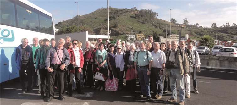 Die Insel Teneriffa war das Ziel 