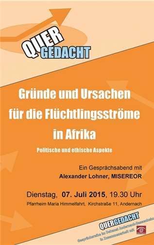 Gründe und Ursachen für die Flüchtlingsströme in Afrika 