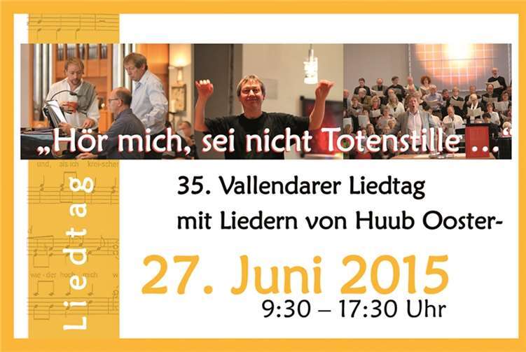 "Hör mich, sei nicht Totenstille …"