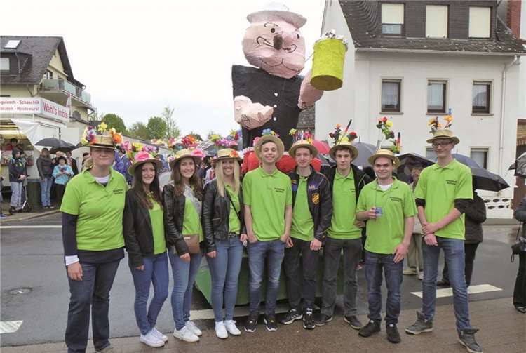 Eine feuchte, aber fröhliche Kirmes