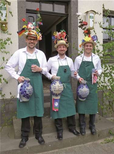 Eine feuchte, aber fröhliche Kirmes 