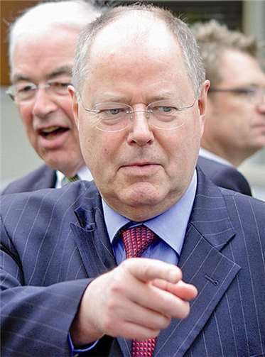 Peer Steinbrück auf Stippvisite in Andernach 