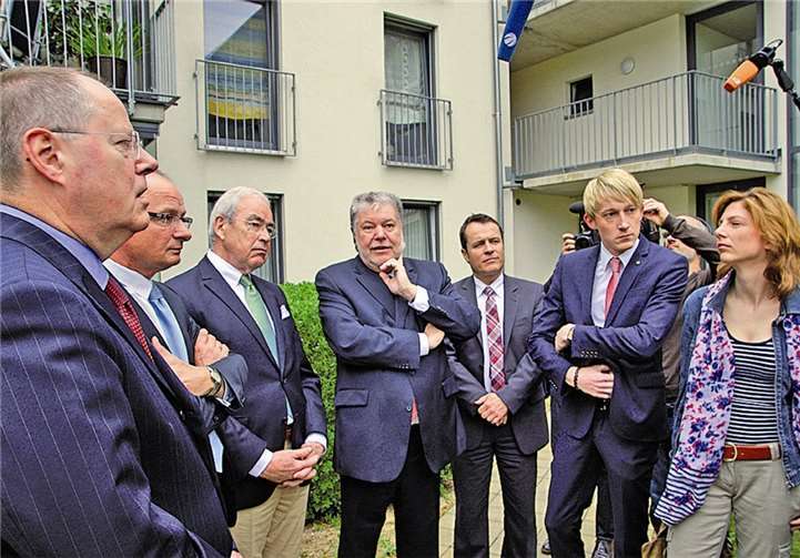 Peer Steinbrück auf Stippvisite in Andernach 
