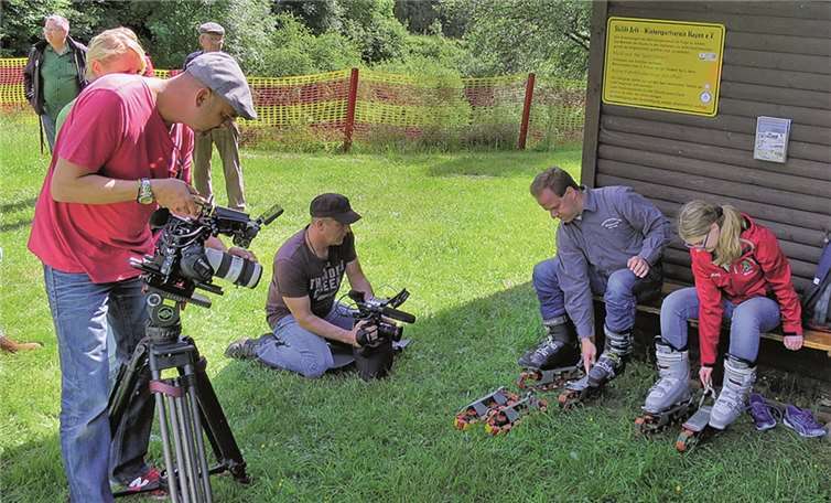 Erneute Dreharbeiten des SWR 