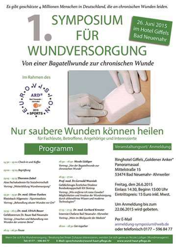 „Nur sauber Wunden können heilen“ 