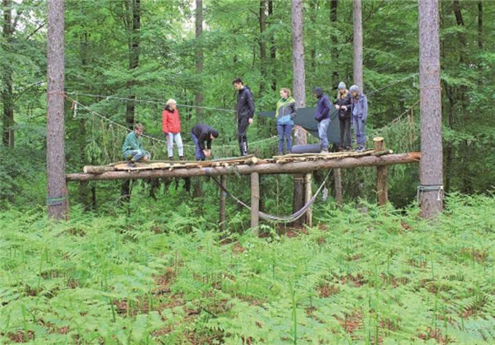Leben im Wald - Veranstaltungsreihe für Jugendliche und junge Erwachsene 