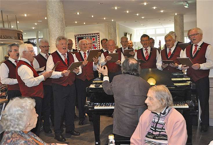 MGV Liederkanz Oberwinter zog Bewohner in seinen Bann 