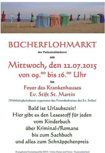 Bücherflohmarkt im Stift-Foyer 